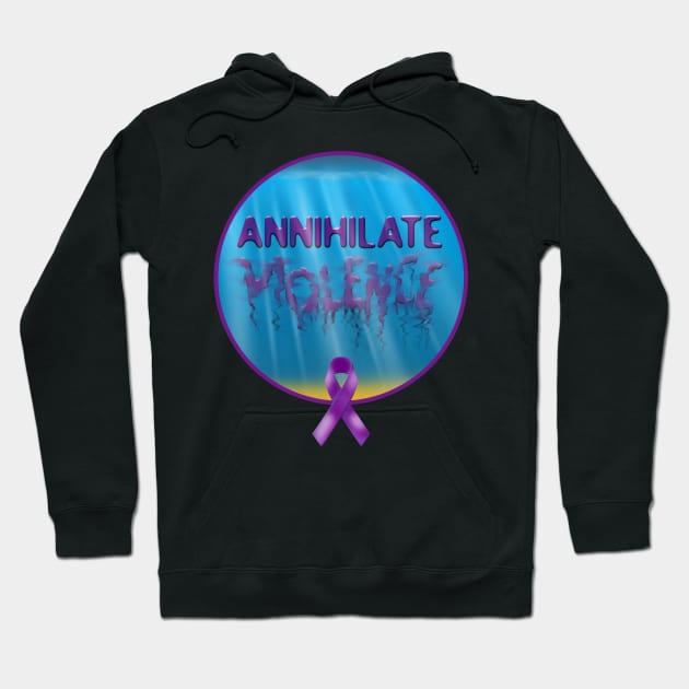 Annihilate Violence Hoodie by StandAndStare